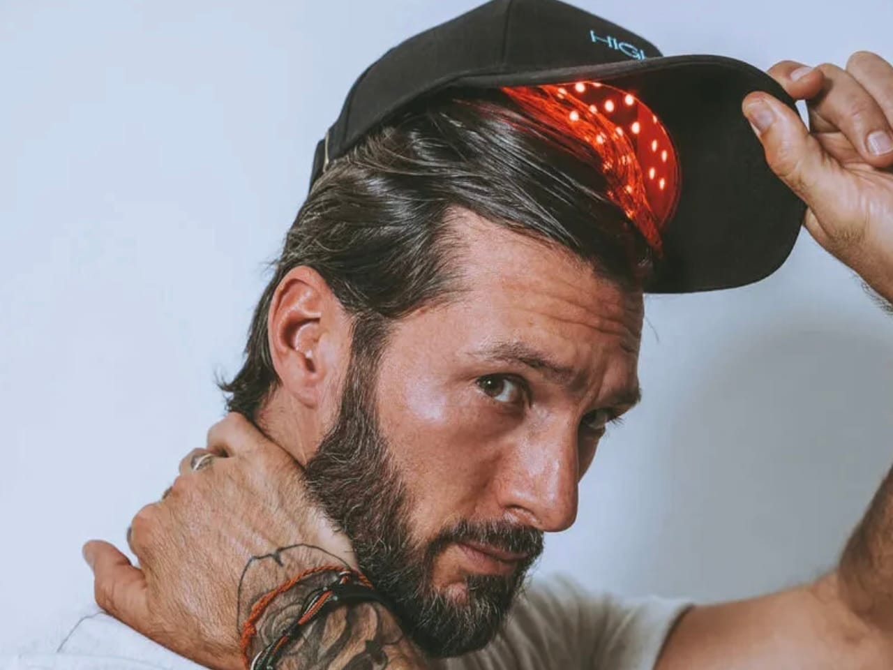 HigherDose's Red Light Hat Promotes Scalp and Hair Health Wherever You Are