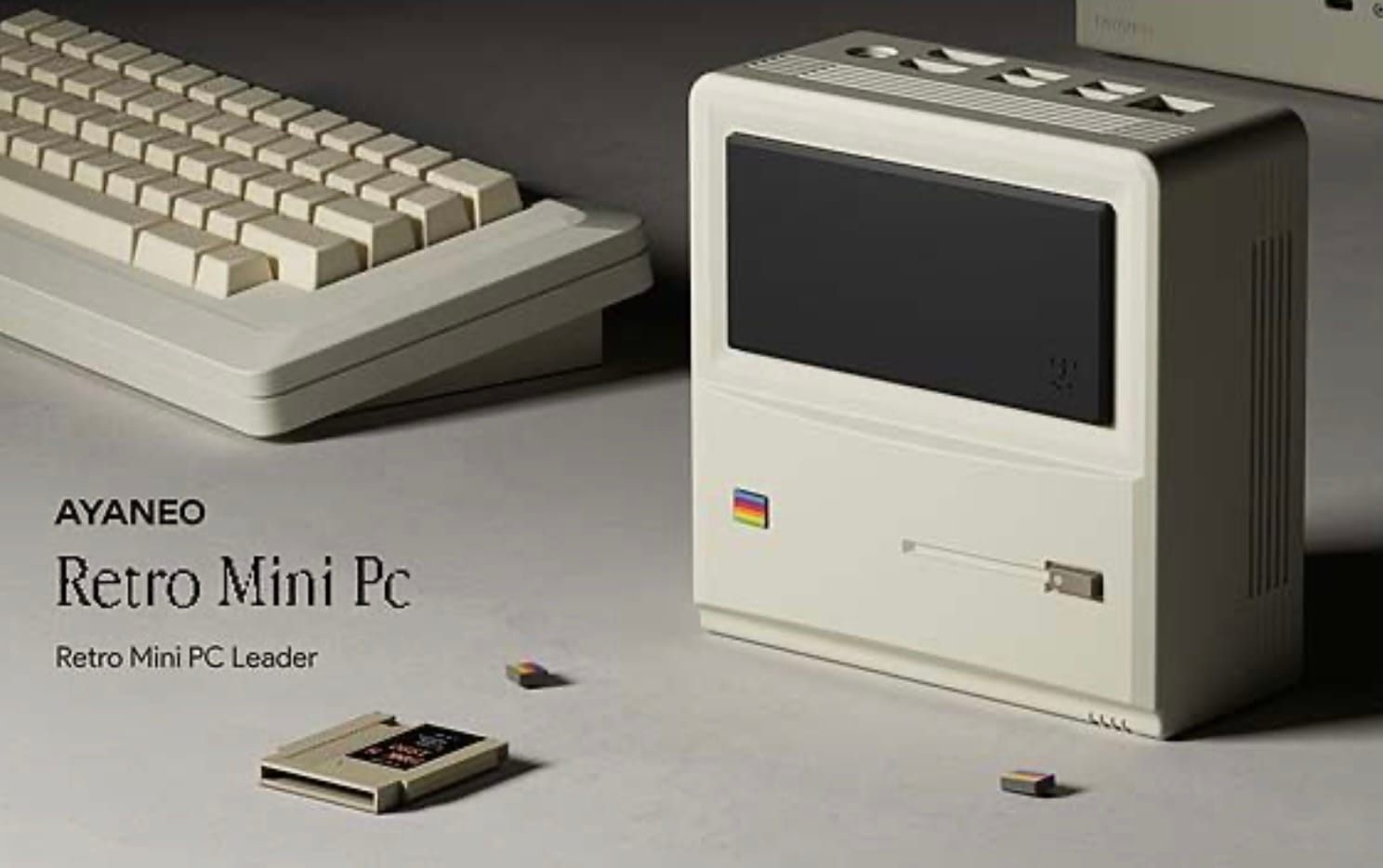 A compact vintage computer that transports you to the past.