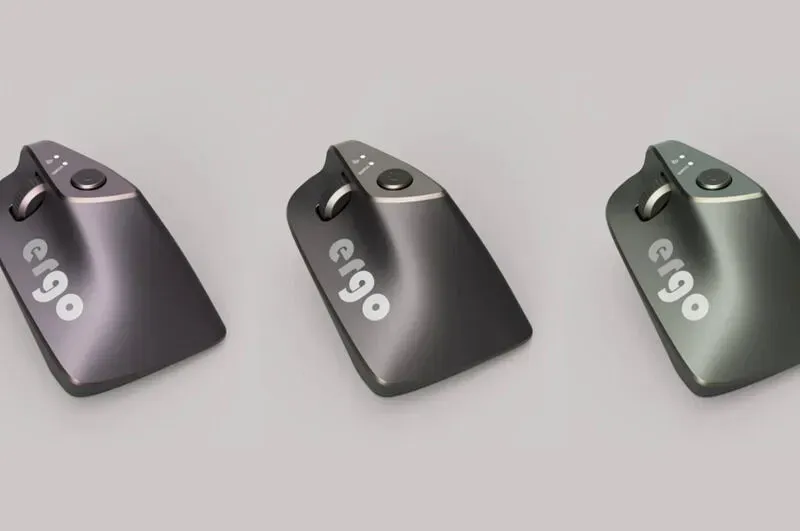 The 'Ergo' ergonomic mouse aims to address repetitive stress injuries (RSI)