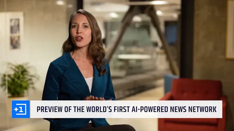 The world's first AI-powered news network.