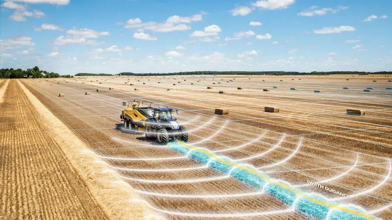 New Holland unveils IntelliSense Bale Automation, guiding tractors in real-time using advanced sensors.